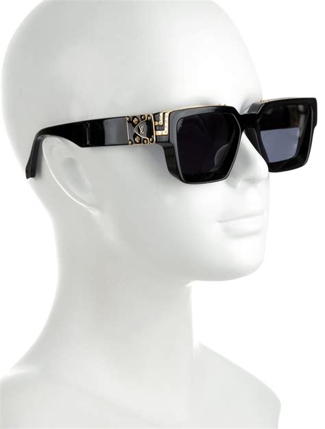 lv millionaire sunglasses on face|louis vuitton clear sunglasses.